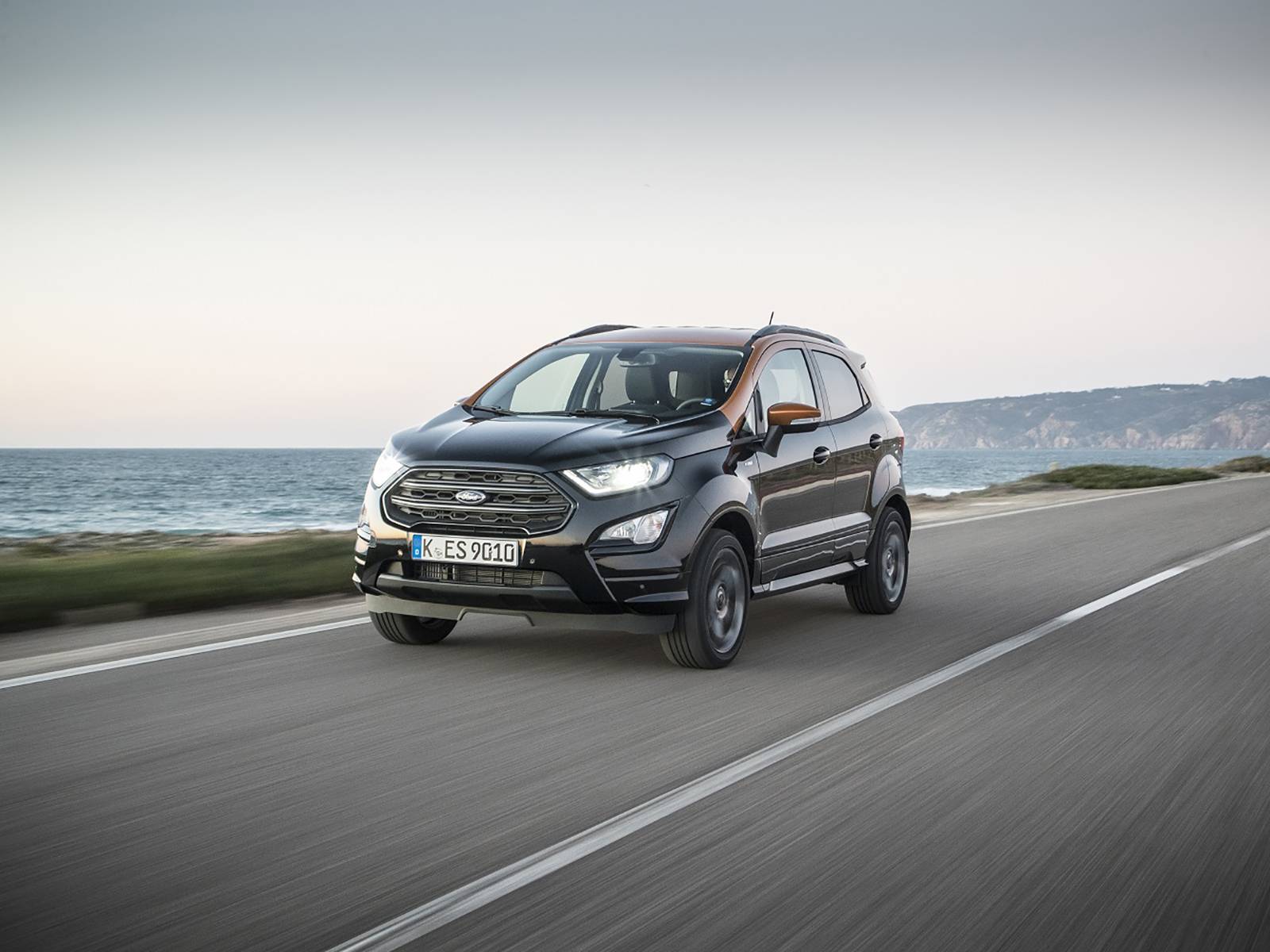 Ford ecosport объем багажника